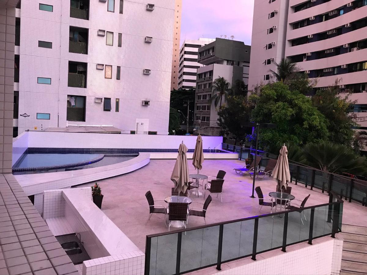 Flat Em Boa Viagem - Portomar Ap 505 Apartman Recife Kültér fotó